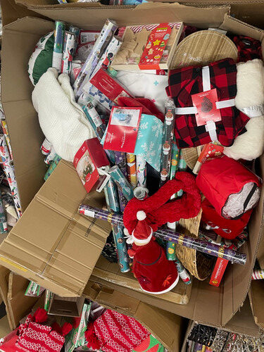 TGT Christmas Merchandise Truckload